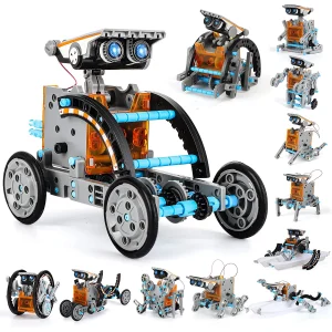 12-In-1 Stem Solar Robot Kit s