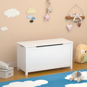 Wooden Toy Chest - Furniture for Playroom - Kids Toy Box, Wooden Storage Organizer, Children's Furniture